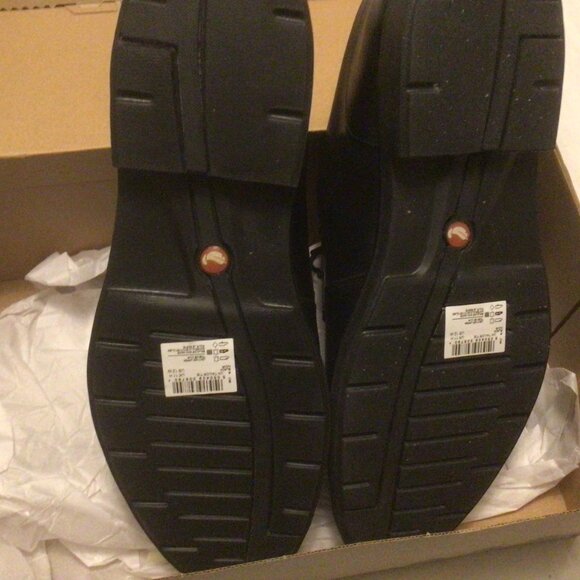 Clarks Lace Up Dress/Casual Shoes Un Tailor Tie Model Black 12W - Picture 6 of 6